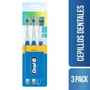 Oral-B Cepillo Dental Indicador Antibacterial 40 Suave 3 Unidades