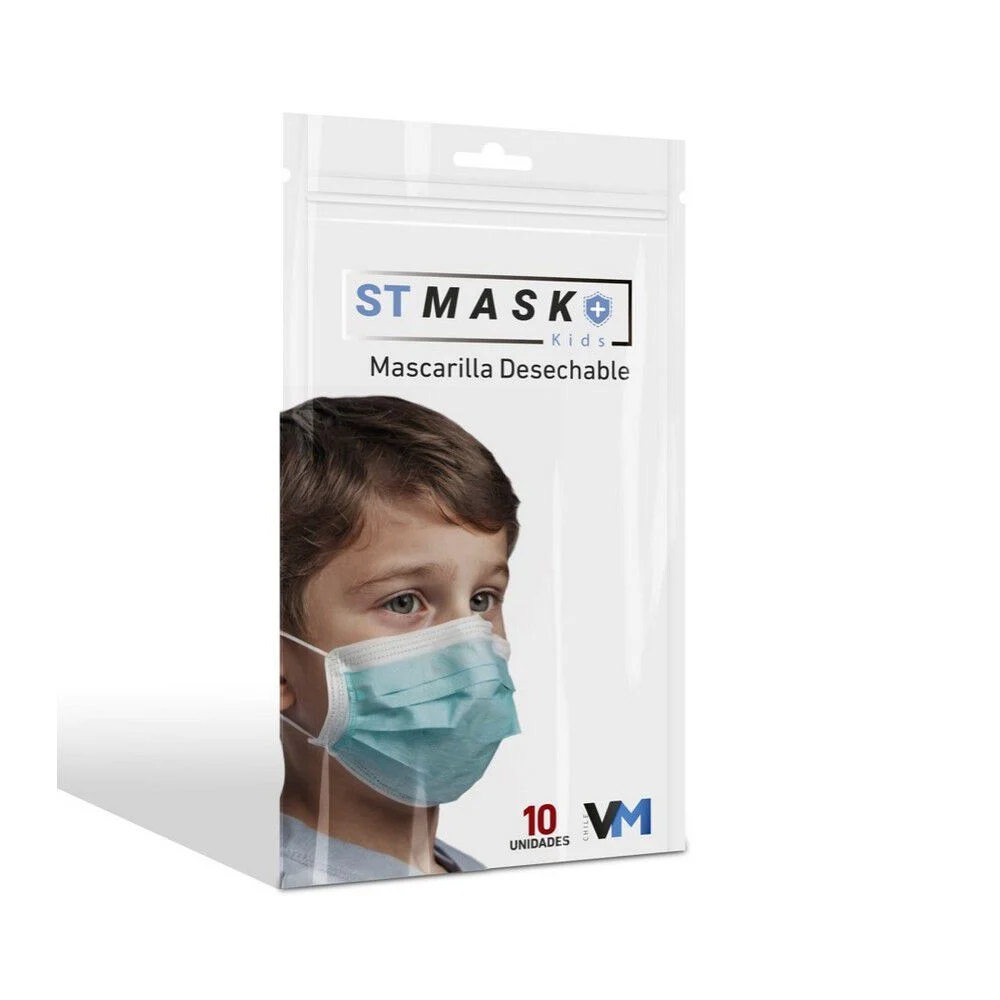 ST MASK Kids Mascarilla Desechable 10 Unidades
