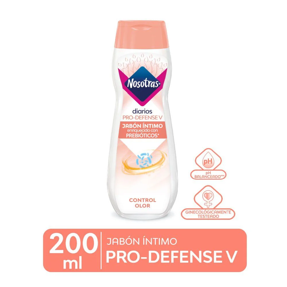 Nosotras Pro-Defense V Jabón Íntimo 200 ml