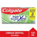 Colgate Triple Acción Xtra Frescura Pasta Dental 2 x 100 ml