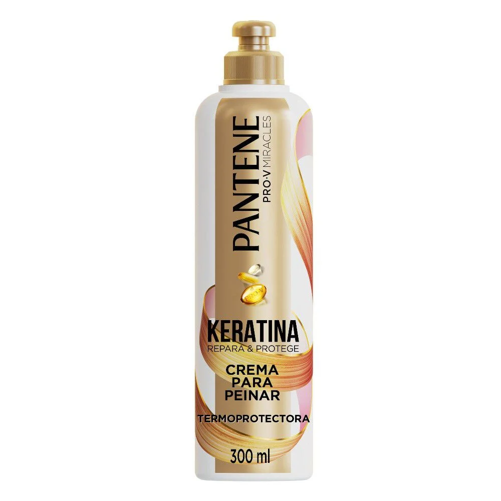 Pantene Pro-V Keratina Crema Peinar Termoprotectora 300 ml
