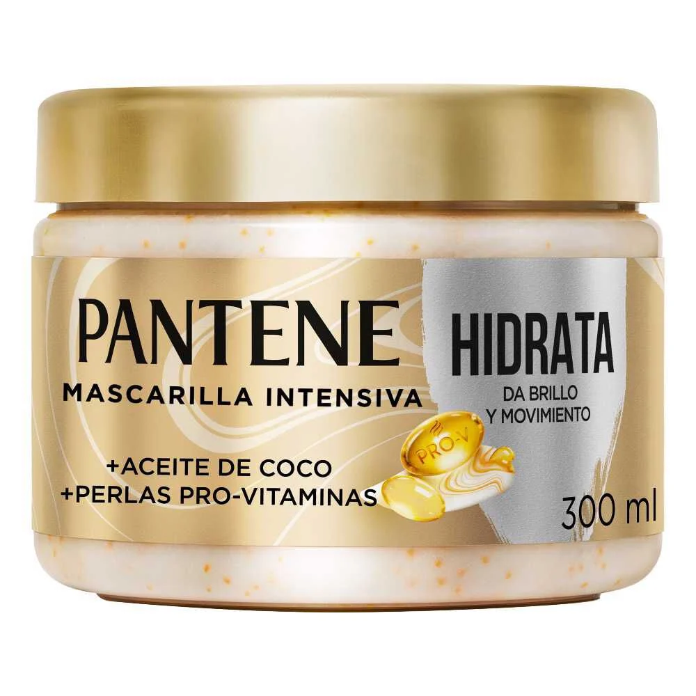 Pantene Mascarilla Intensiva Hidrata y da Brillo 300 ml