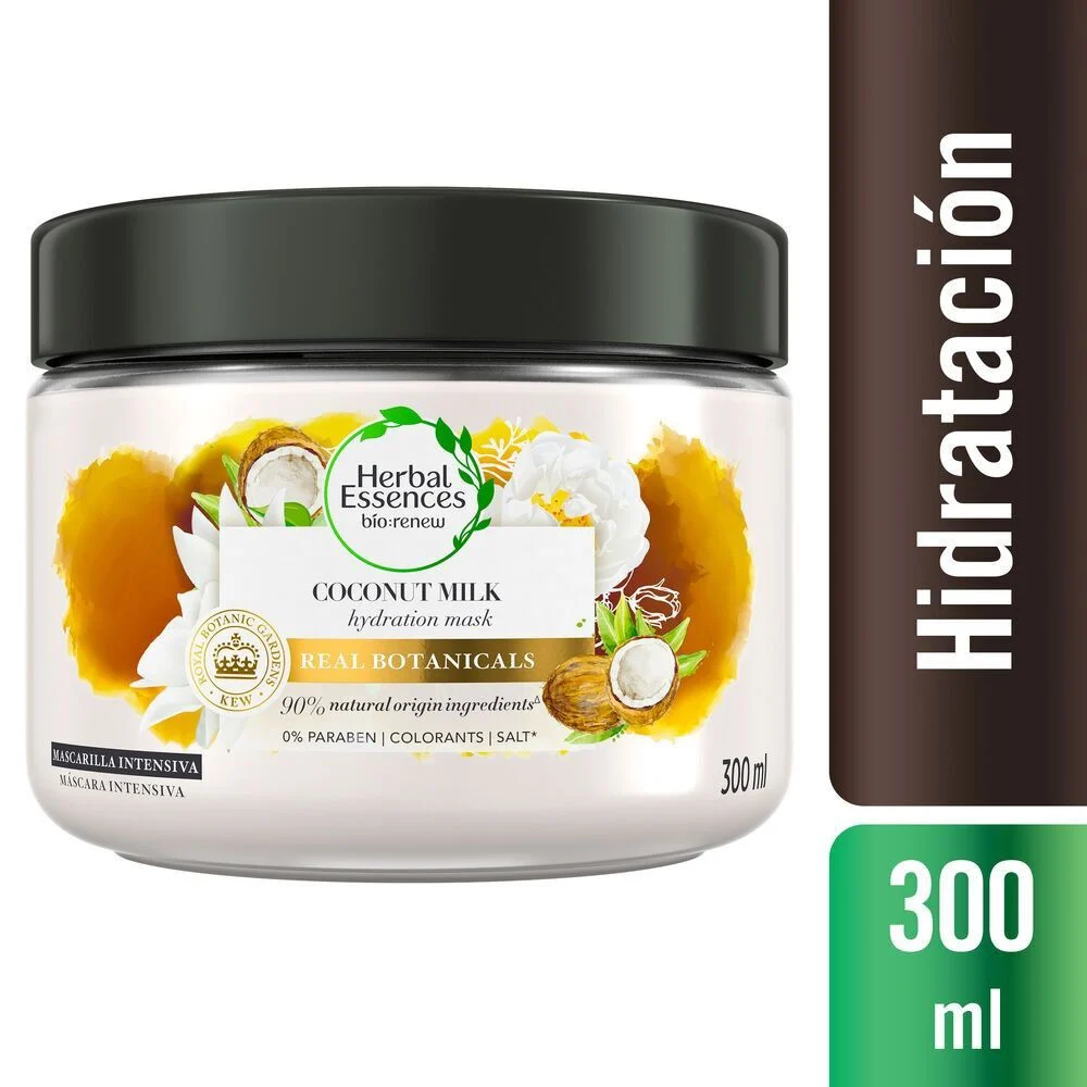 Herbal Essences bio:renew Mascarilla Intensiva Coco 300 ml