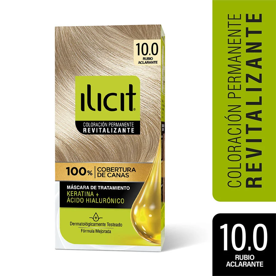 Ilicit Tintura 10/0 Rubio Aclarante 47 g