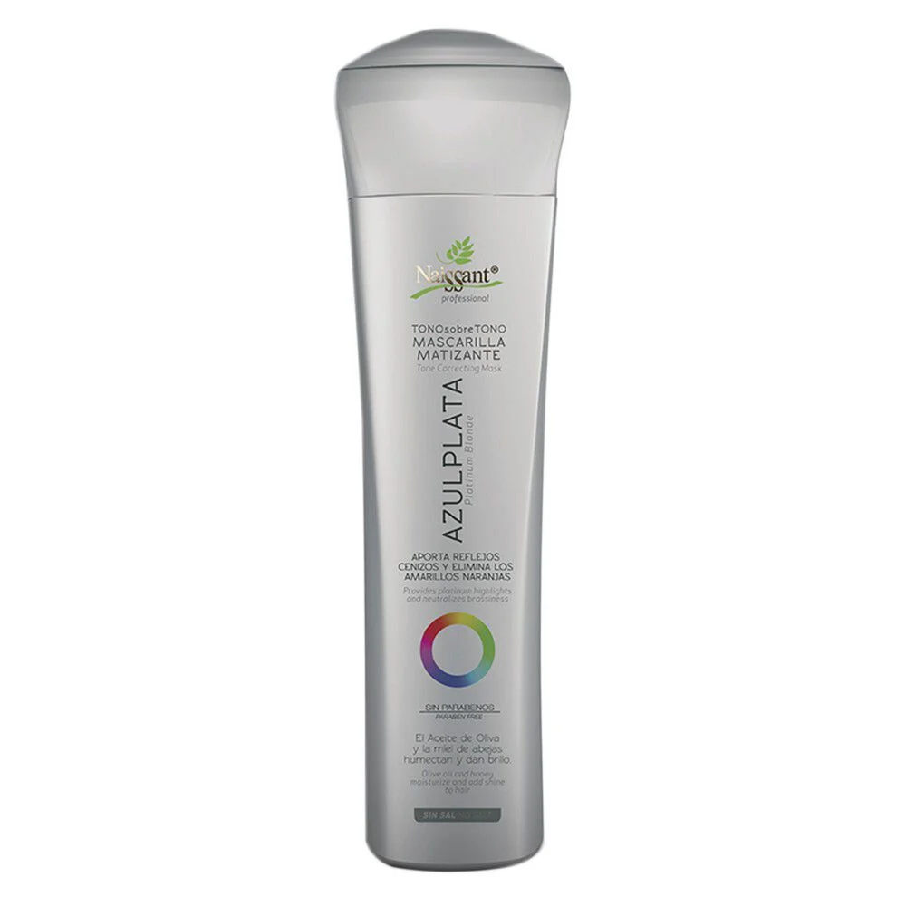 Naïssant Professional Tono Sobre Tono Mascarilla Matizante Azul Plata 300 ml