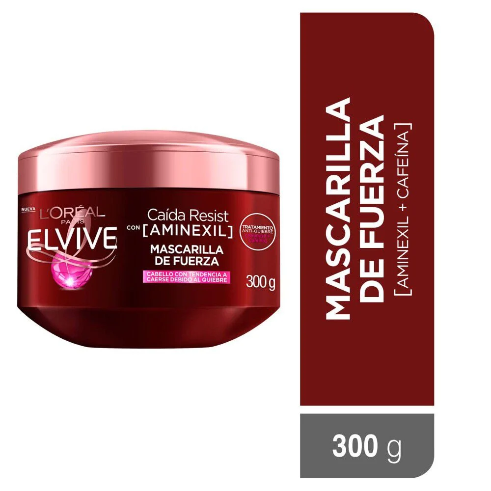 Elvive Caída Resist Crema de Tratamiento Aminexil 300 g