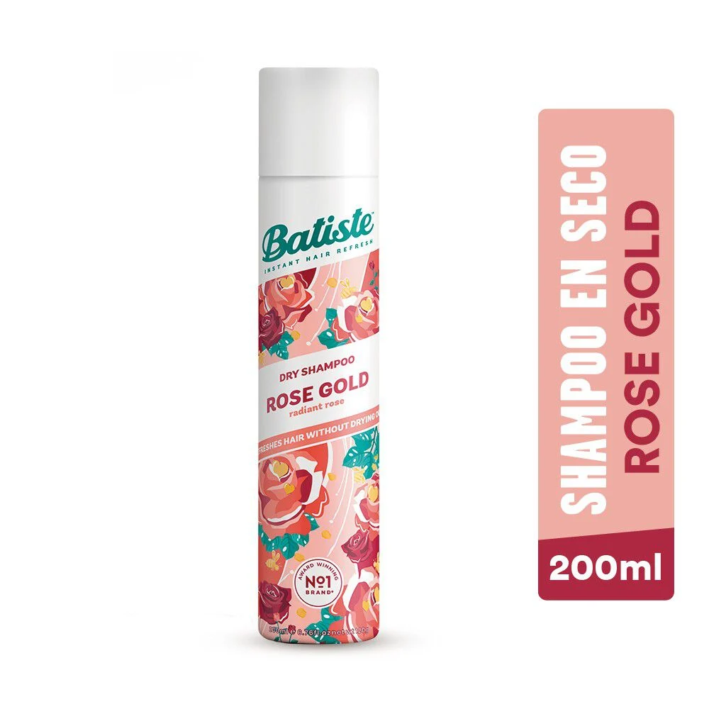 Batiste Shampoo en Seco Rose Gold 200 ml