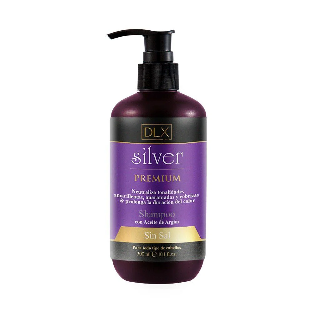 DLX Silver Premium Shampoo 300 ml - Acondicionador Silver