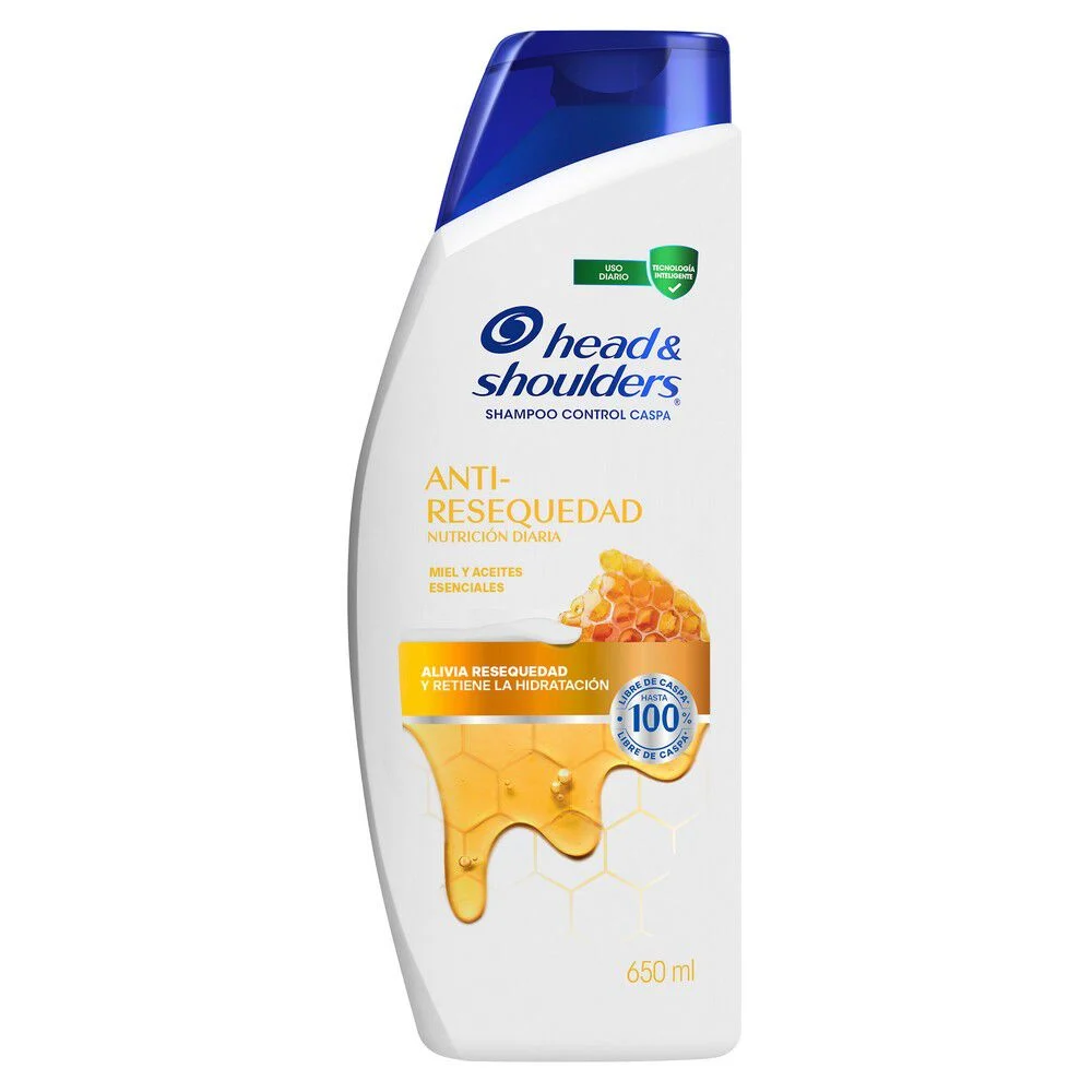 Head & Shoulders Shampoo Anti-Resequedad Nutrición Diaria 650 ml