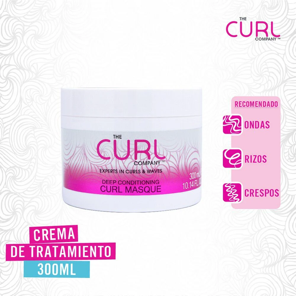 The Curl Company Deep Conditioning Curl Masque Moringa Oil 300 ml