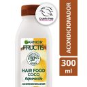 Garnier Hair Food Acondicionador Coco Reparación Cabello Dañado 300 mL