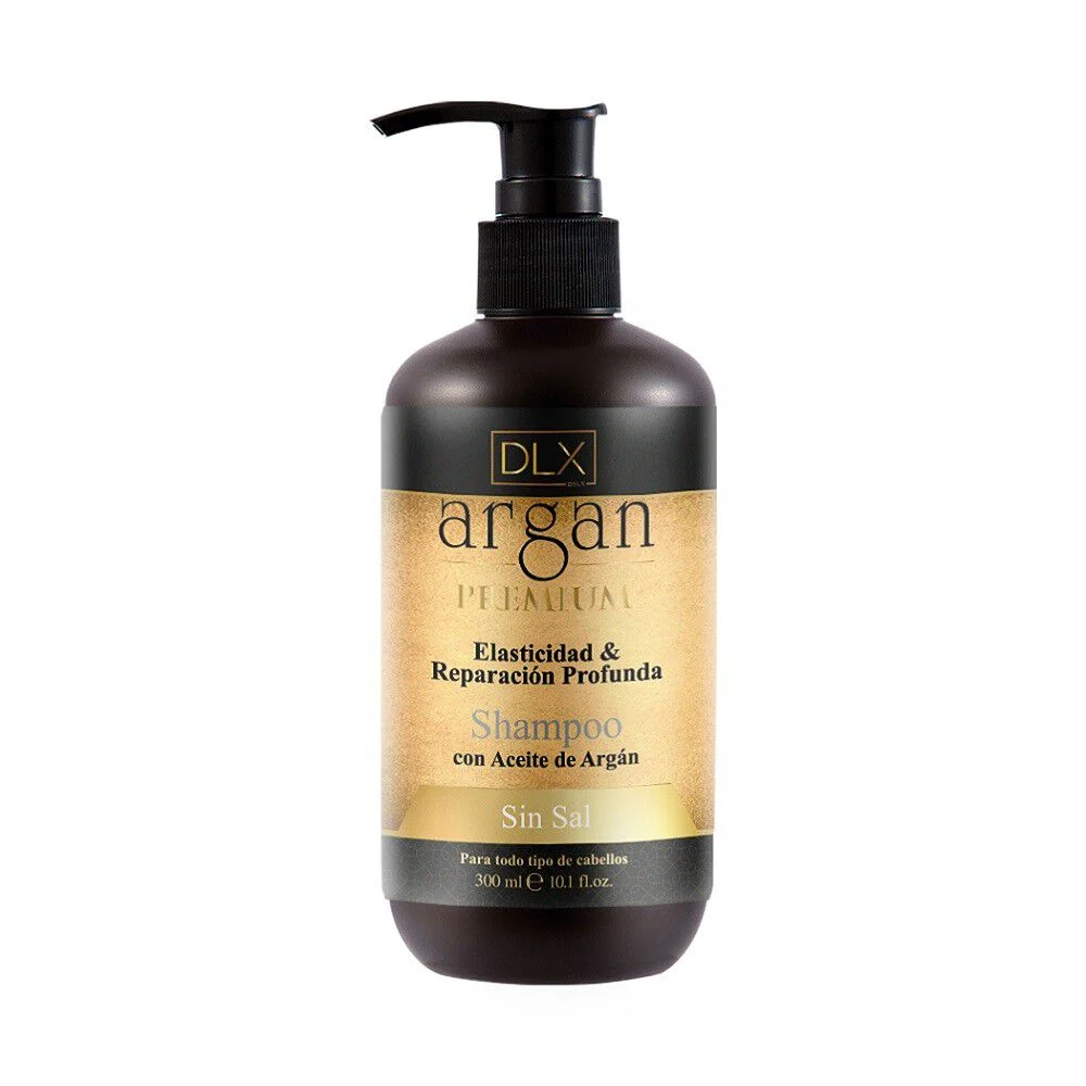 DLX Argan Premium Shampoo 300 ml - Sin Sal