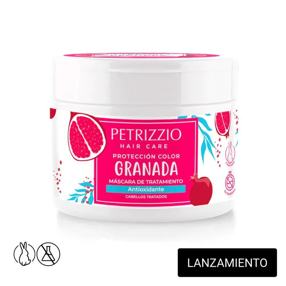 Petrizzio Hair Care Protección Color Granada Mascarilla Capilar