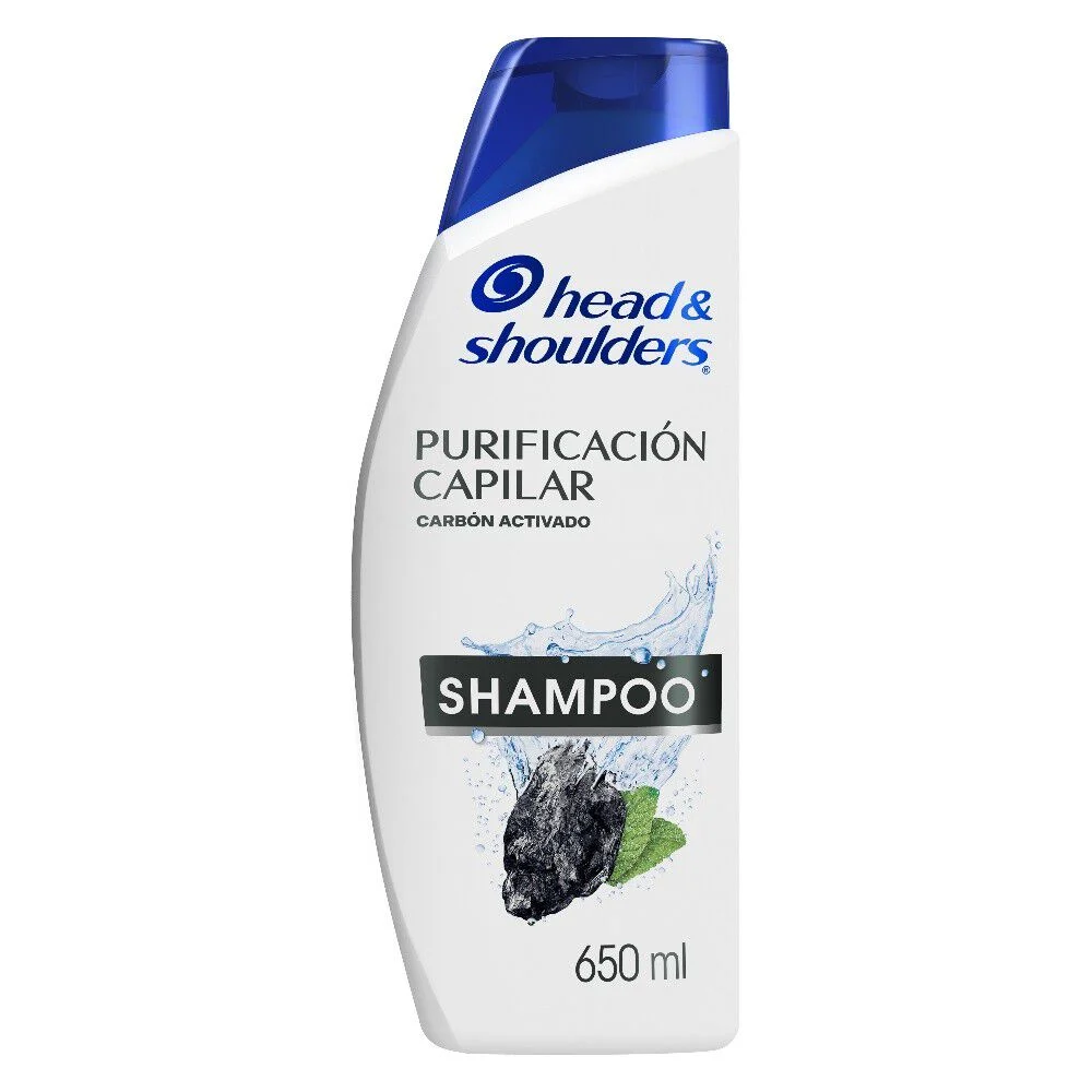 Head & Shoulders Purificación Capilar Carbón Activado 650 ml