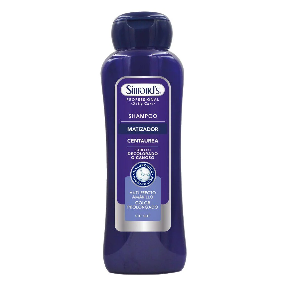 Simond's Professional Shampoo Matizador Centaurea 410 ml