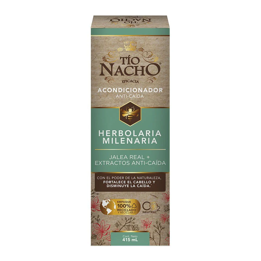 Tío Nacho Acondicionador Anti-caída Herbolaria Milenaria 415 ml