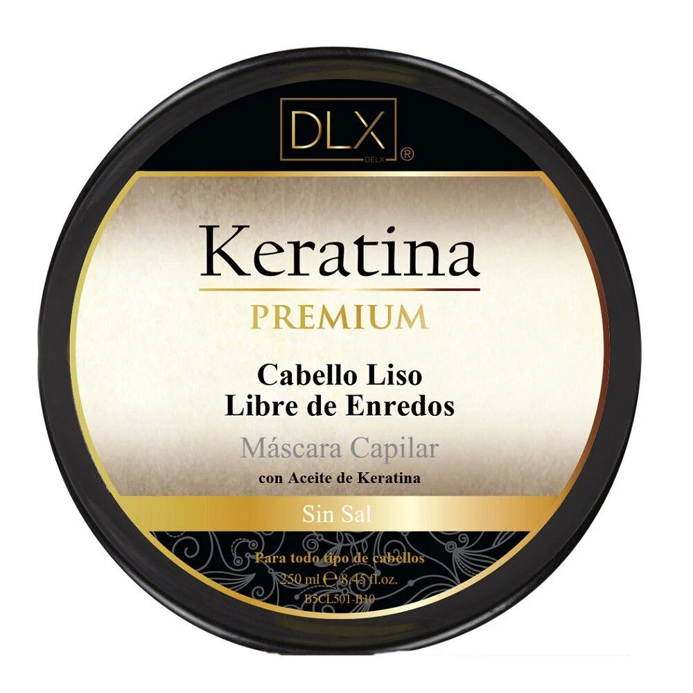 DLX Keratina Premium Máscara Capilar 250 ml