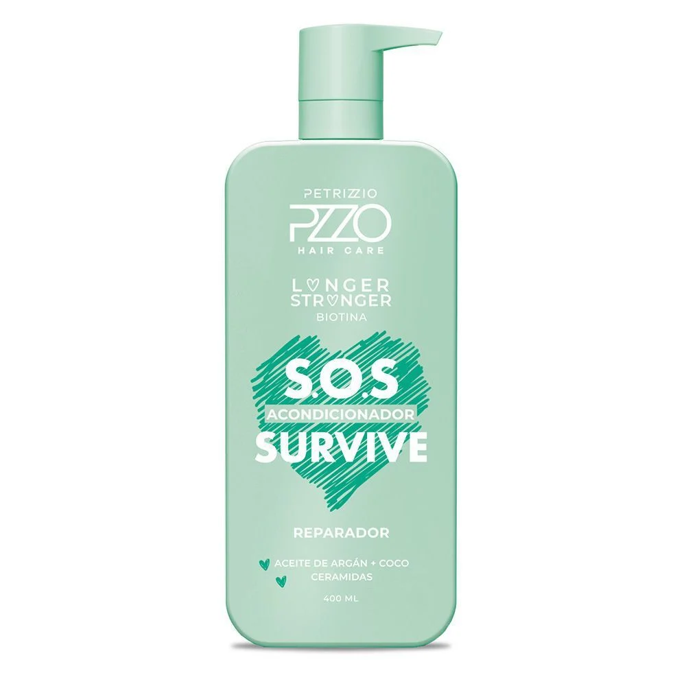Petrizzio Pzzo S.O.S Acondicionador Reparador Argán Coco 400 ml