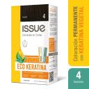 Issue Eco Keratina Coloración Crema 4 Castaño 1 Aplicación