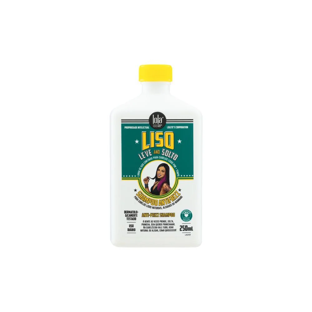 LOLA Liso, Leve e Solto Shampoo Antifrizz 250 ml