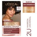 L'Oréal Paris Excellence Sin Amoníaco 2U Marrón Universal
