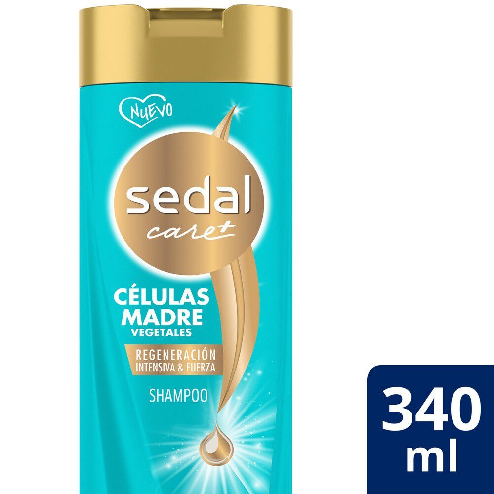 Sedal Care+ Shampoo Células Madre Vegetales 340 ml