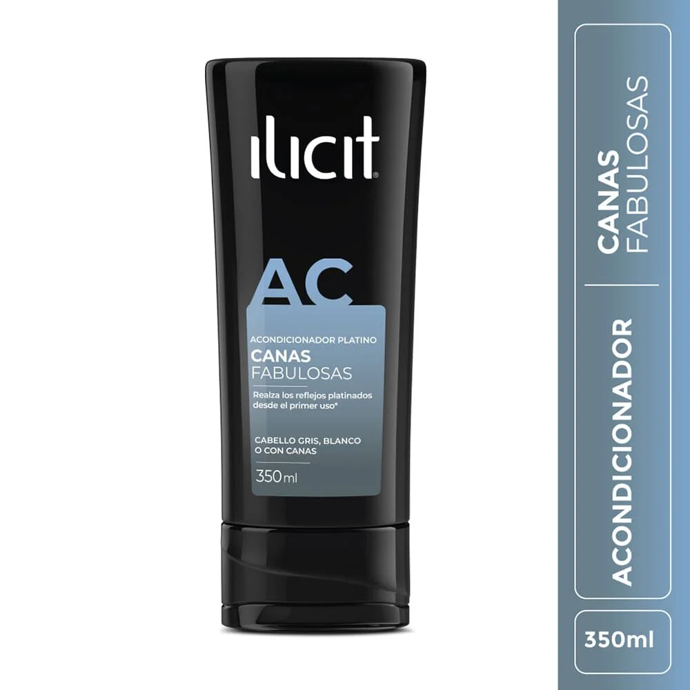 Ilicit AC Acondicionador Platino Canas Fabulosas 350 ml