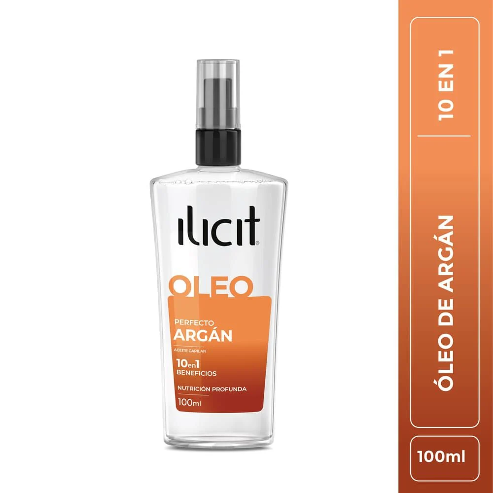 Ilicit Oleo Perfecto Argan 100 ml - Aceite Capilar