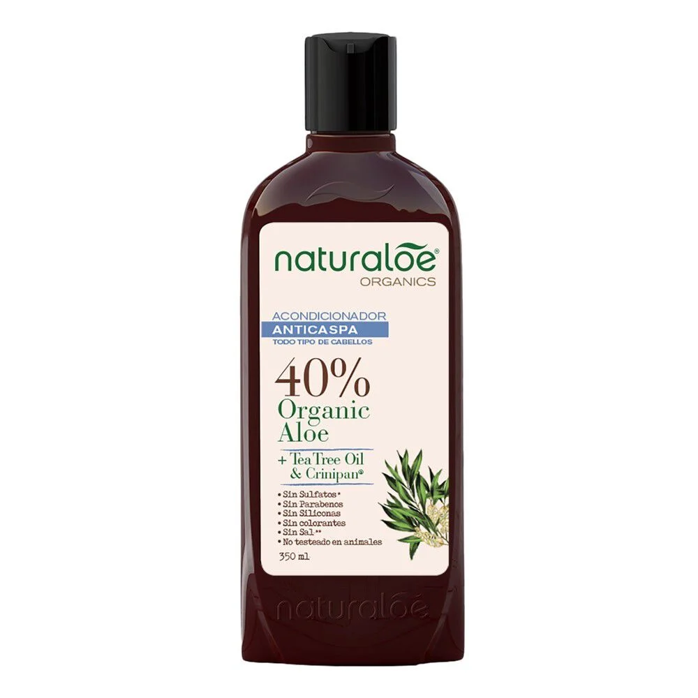 Naturaloe Organics Acondicionador Anticaspa 350 ml