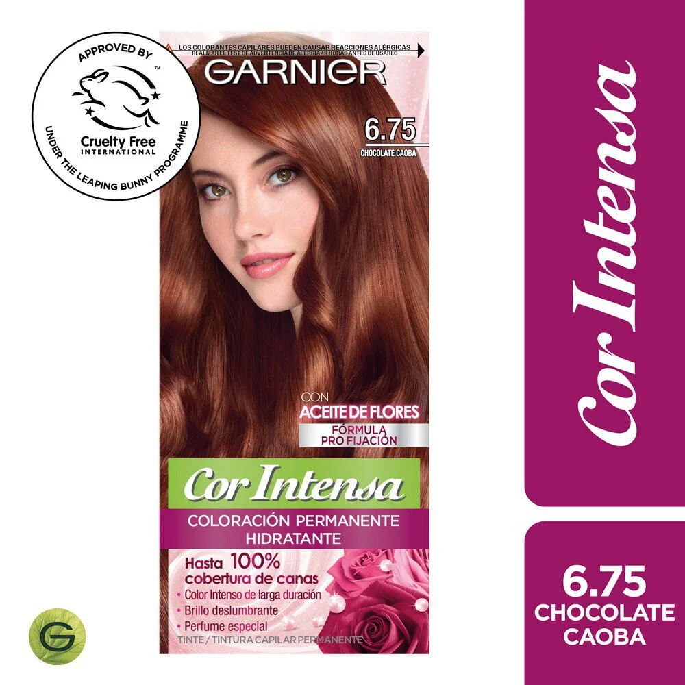 Garnier Nutrisse Cor Intensa 6.75 Chocolate Caoba 113 g