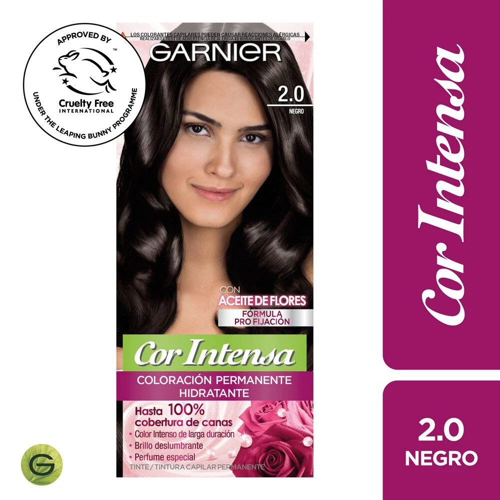 Garnier Cor Intensa 2.0 Negro 113 g