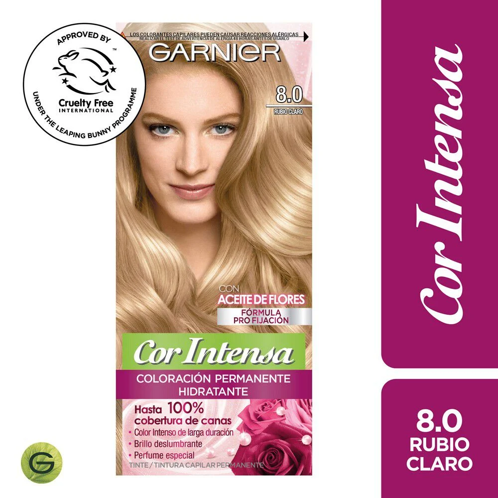 Garnier Cor Intensa 8.0 Rubio Claro 1 Unidad
