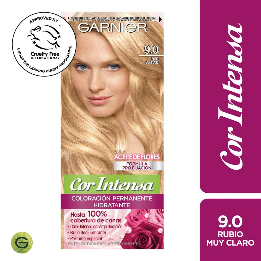 Garnier Cor Intensa 9.0 Rubio Muy Claro - Tintura Permanente
