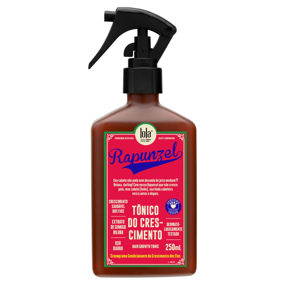 Lola Rapunzel Tónico de Crecimiento 250 ml