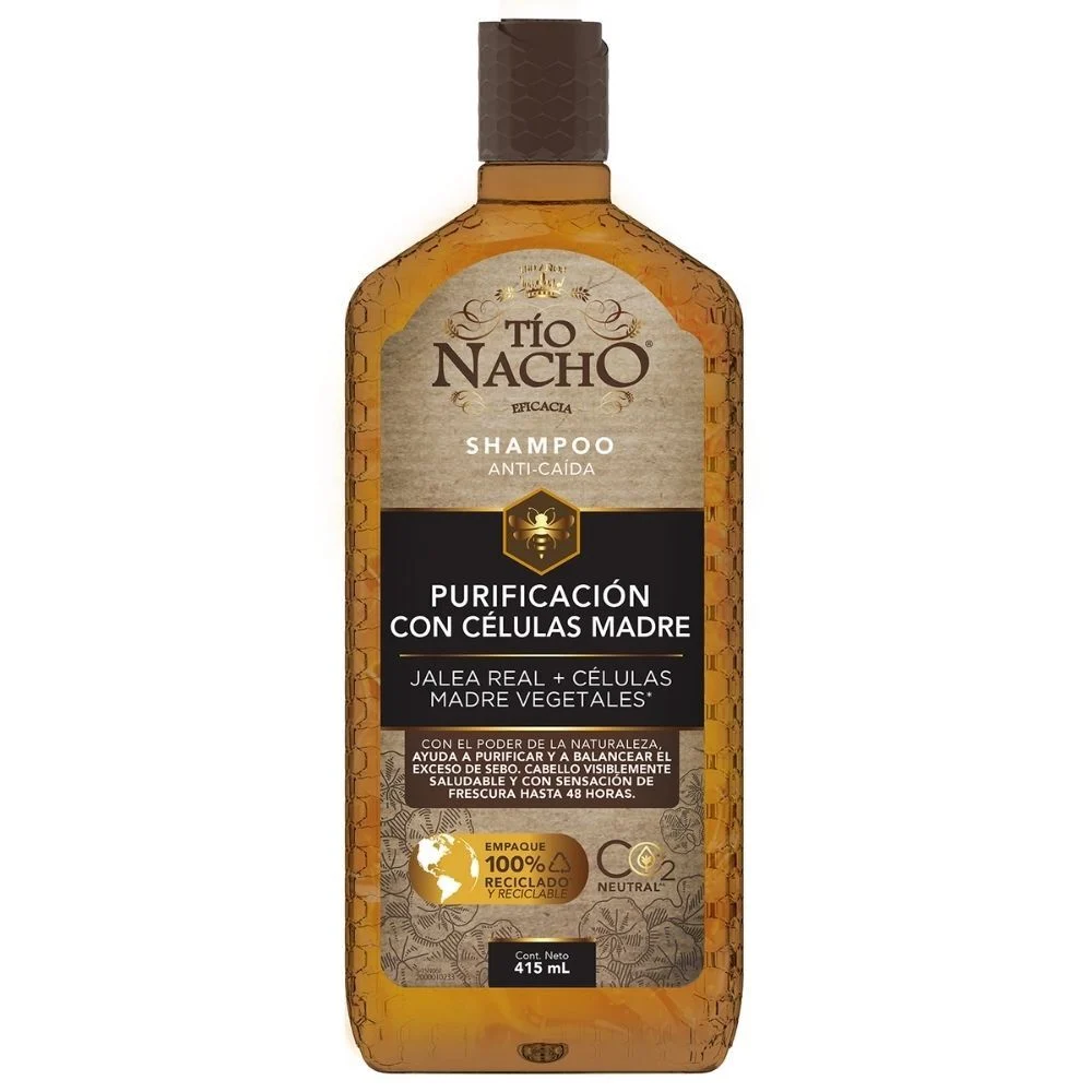 Tío Nacho Shampoo Anti-Caída Purificación 415 mL