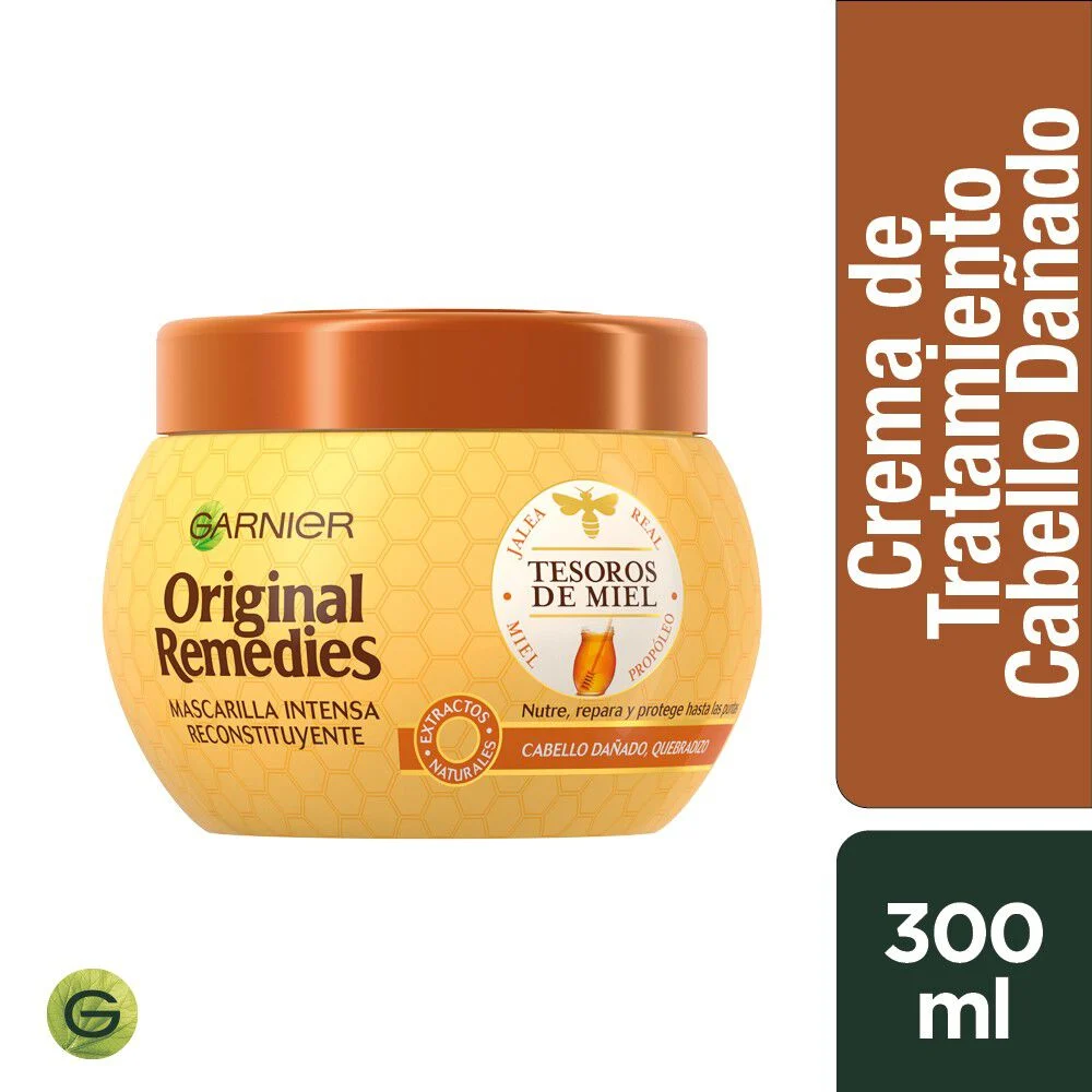Original Remedies Mascarilla Intensa Tesoros de Miel 300 ml