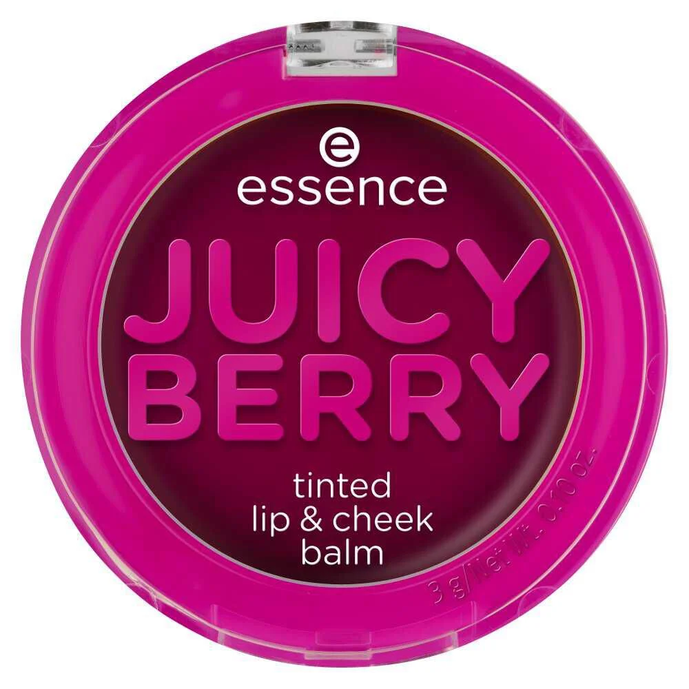 Essence Juicy Berry Bálsamo Labios y Mejillas 3 g