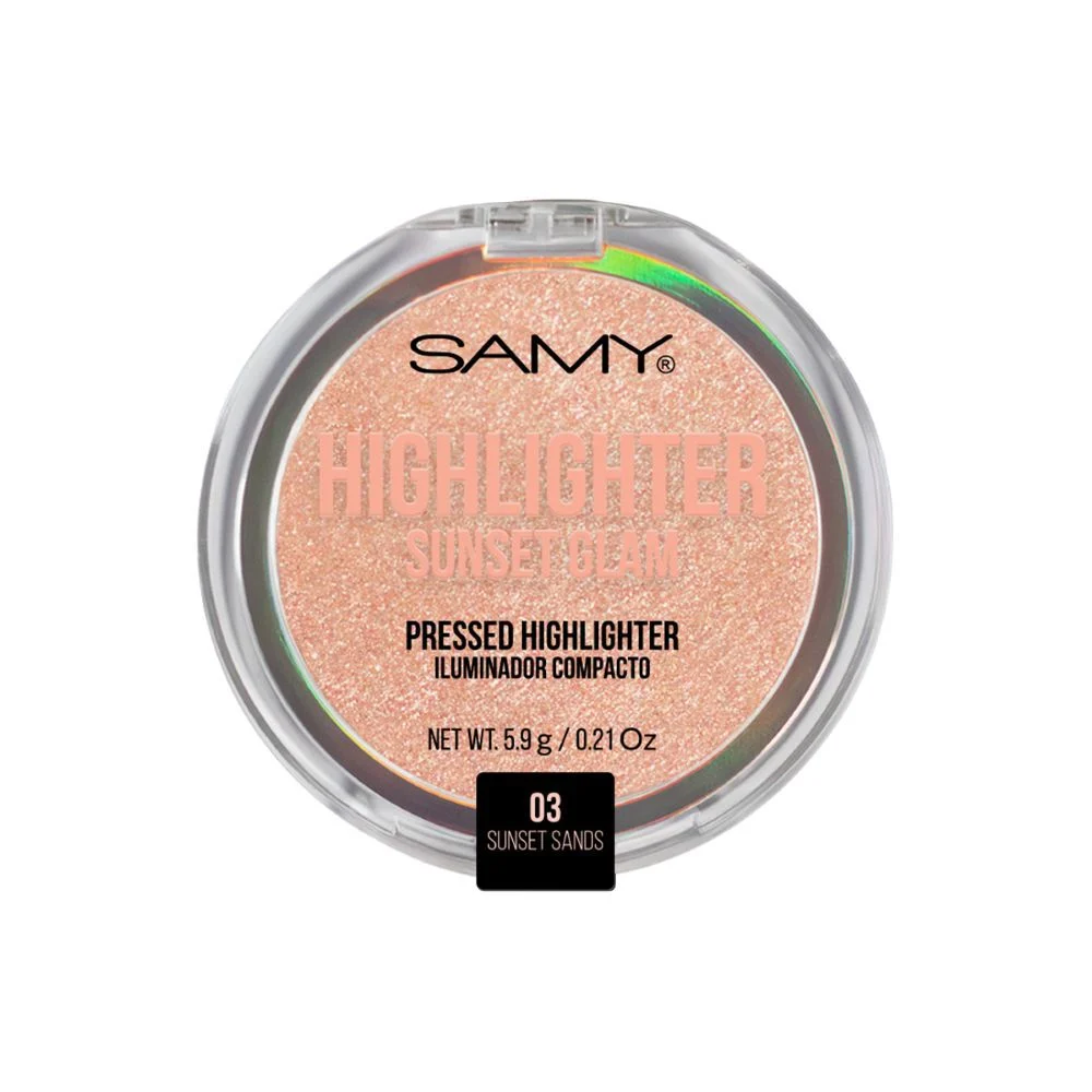 SAMY Iluminador Compacto Sunset Glam 03 Sunset Sands 5.9 g