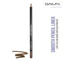 SAMY Smooth Pencil Liner Café 02 - Lápiz Delineador con Sacapunta