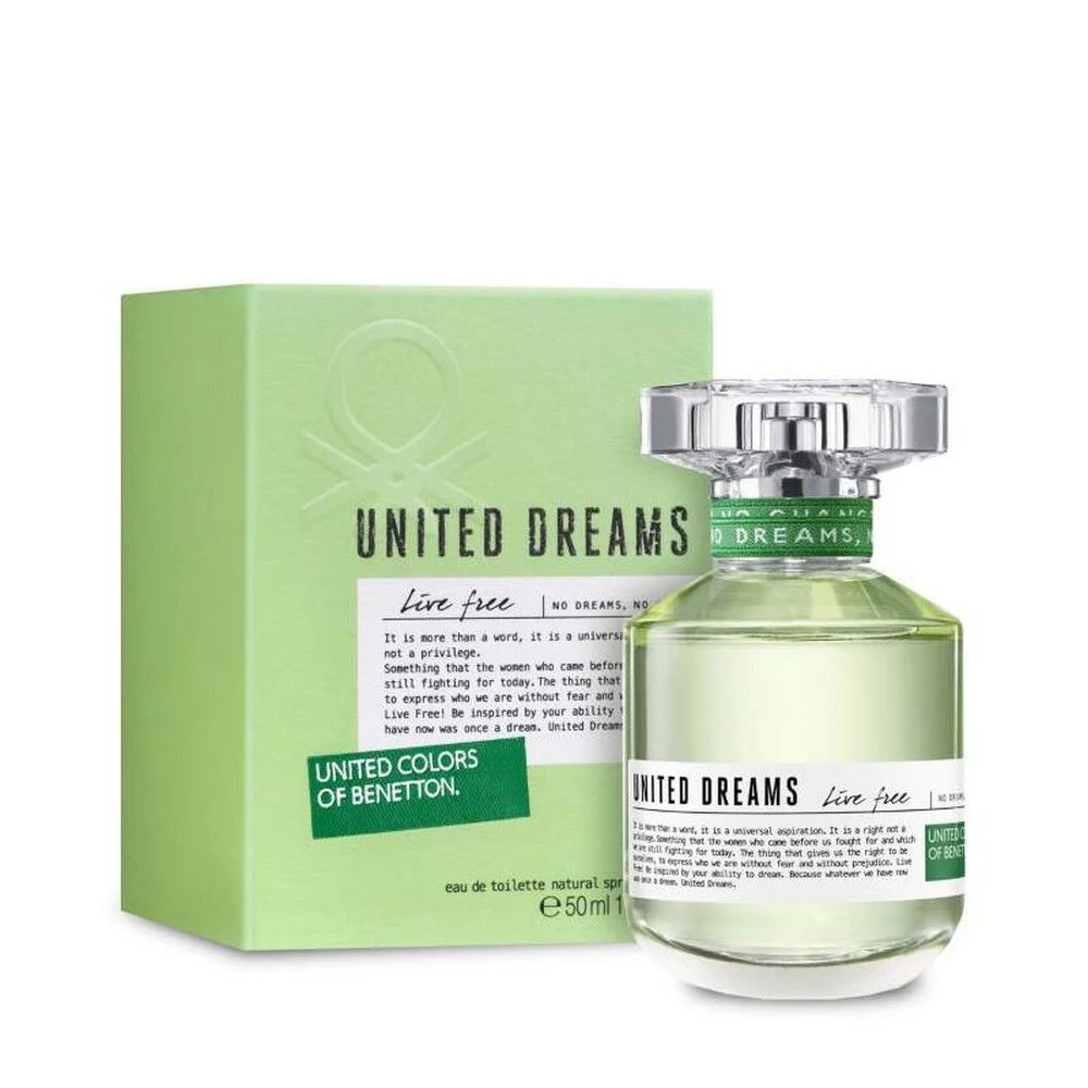Benetton United Dreams Live Free Eau de Toilette 50 ml