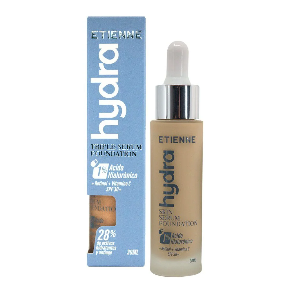 Etienne Hydra Triple Serum Foundation Medium 03 30 ml