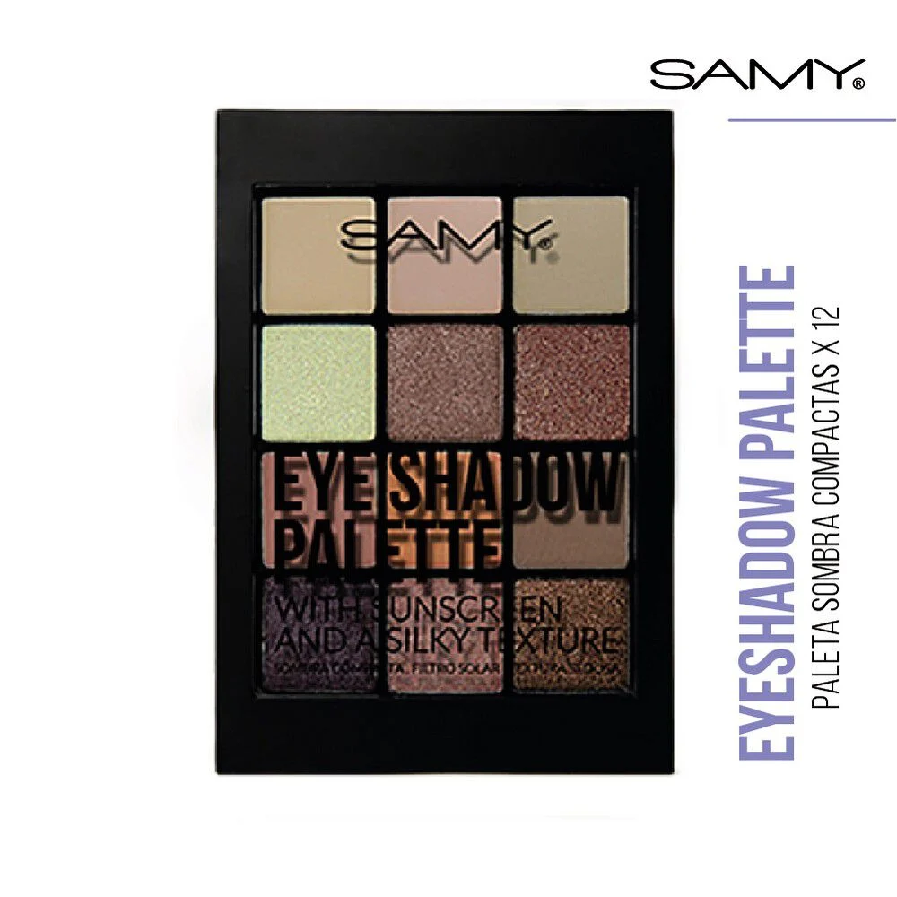 SAMY Paleta Persian Desert 12 Sombras Compactas