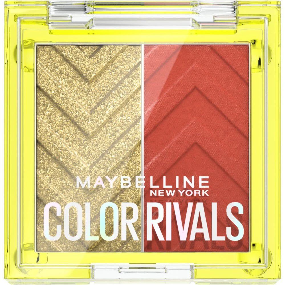 Maybelline Color Rivals Chill X Daring Dúo de Sombras 1 Unidad