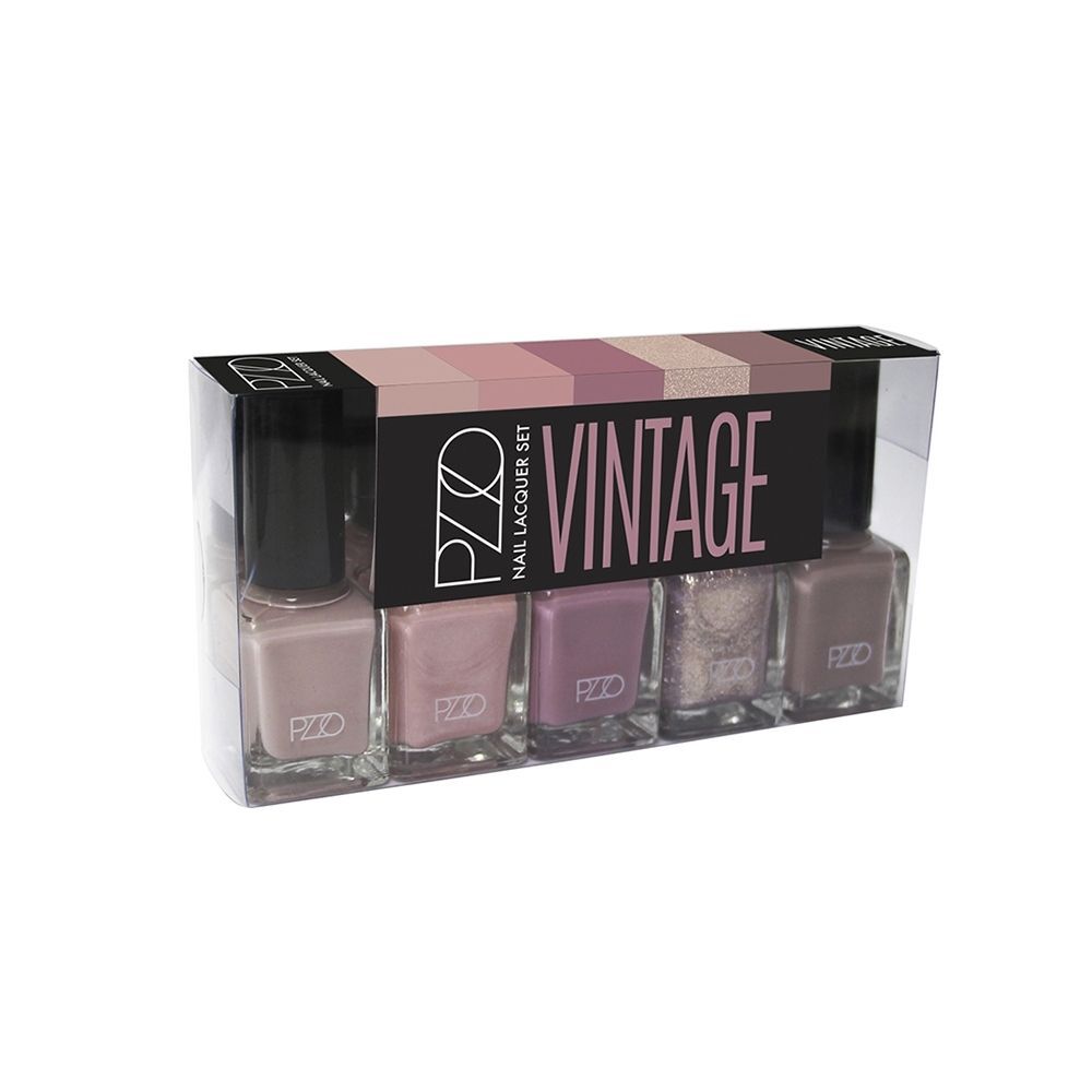 Petrizzio PZO Vintage Nail Lacquer Set 5 x 11 ml