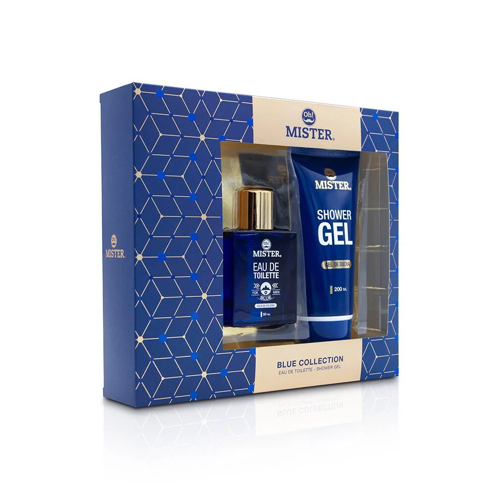 OH! MISTER Blue Collection Eau de Toilette 50 ml + Shower Gel 200 ml