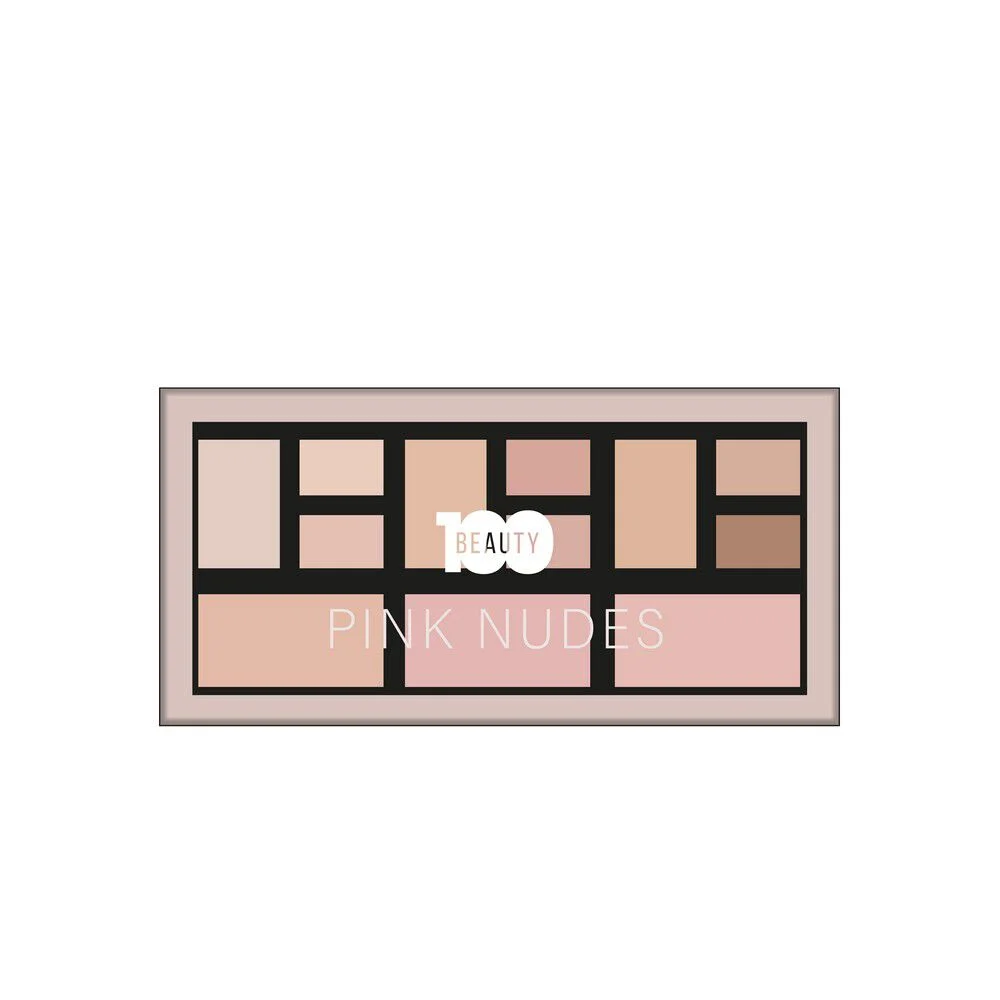 Beauty 100 Pink Nudes Minipaleta + Rubores Café