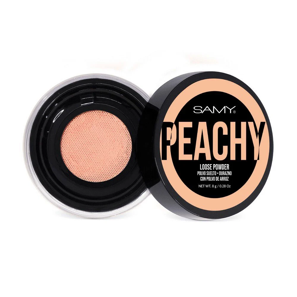 Samy Peachy Loose Powder Polvo Suelto Durazno 8 g