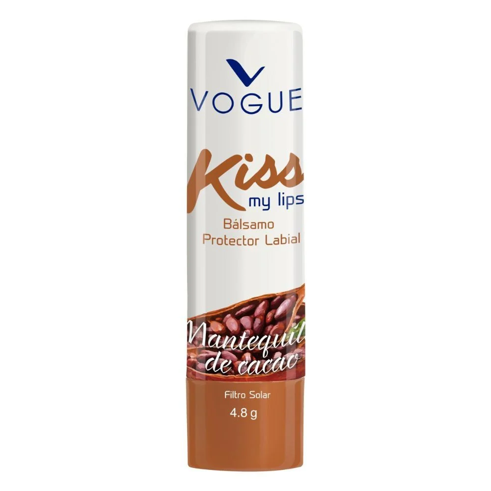 Vogue Kiss My Lips Bálsamo Labial Mantequilla de Cacao 4.8 g