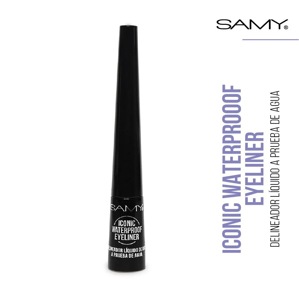 Samy Iconic Delineador Líquido Café - Waterproof