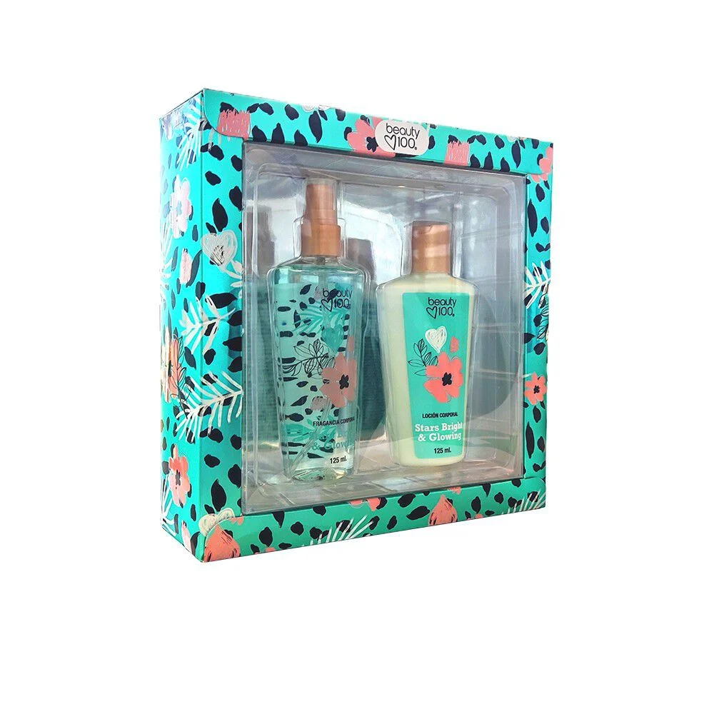 Beauty 100 Stars Bright & Glowing Body Mist + Loción 250 ml